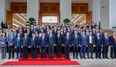 优德88参加越南总理范明政座谈会，共话中越绿色合作新机遇